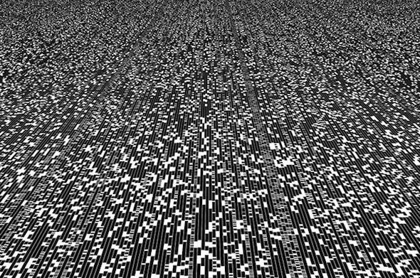 Ryoji Ikeda : CONTINUUM au Centre Pompidou