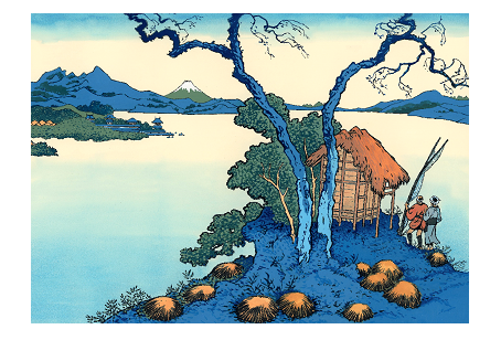Kamishibai, la grande vague d'Hokusai 2