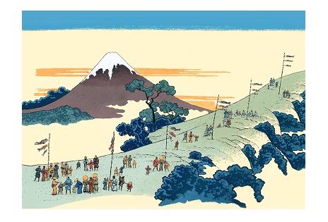 Kamishibai, la grande vague d'Hokusai 3
