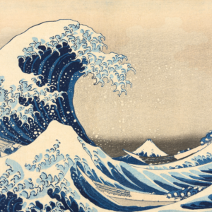 la grande vague hokusai